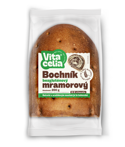 Bochník bezlepkový mramorový 200 g 