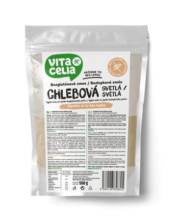 Bezlepková směs chlebová světlá 500 g 